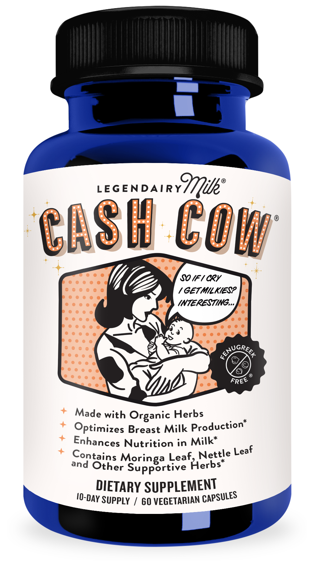 Cash Cow by Legendairy Milk - 180 Capsules