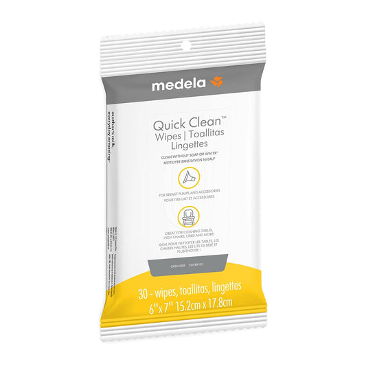 Quick Clean™ Breastpump & Accessory Wipes by Medela