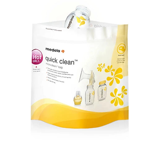 Quick Clean™ Micro-Steam™ Bags by Medela
